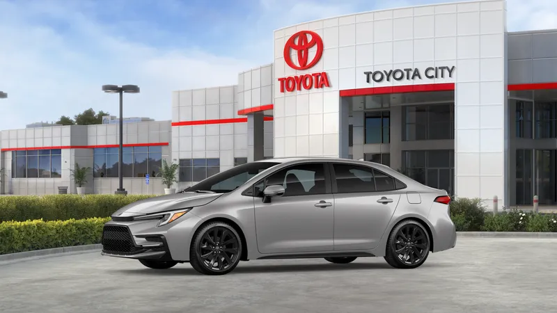 2026 Toyota Corolla — interior view