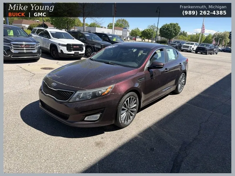 2014 Kia Optima EX in Other — front three-quarter view
