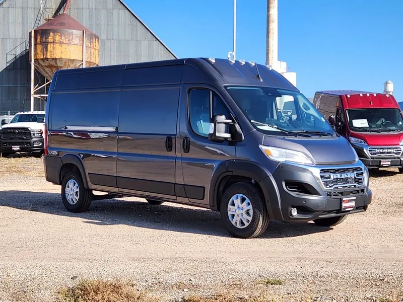 2026 RAM Promaster RAM PROMASTER 2500 SLT CARGO VAN HIGH ROOF 159' WB in Granite Crystal Metallic Clear-Coat Exterior Paint — front...