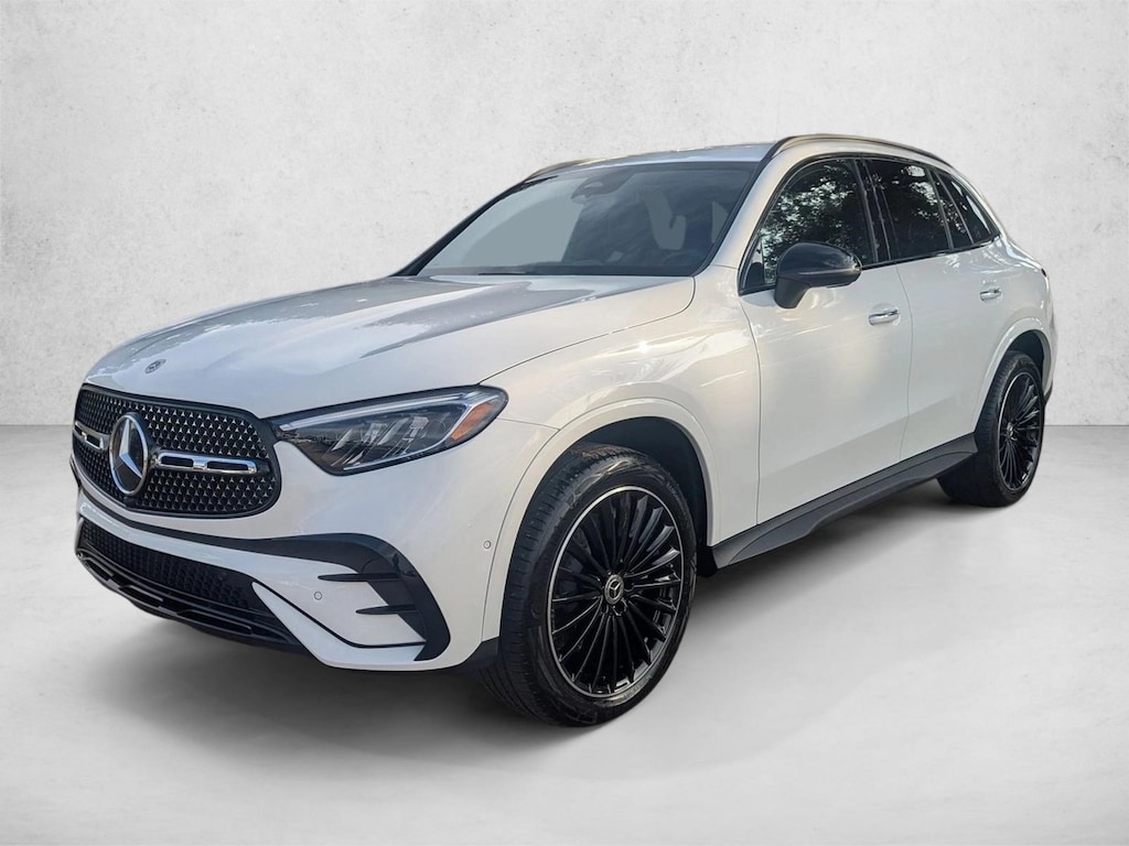 2026 Mercedes-Benz GLC 300 GLC 300 SUV in Polar White — front three-quarter view