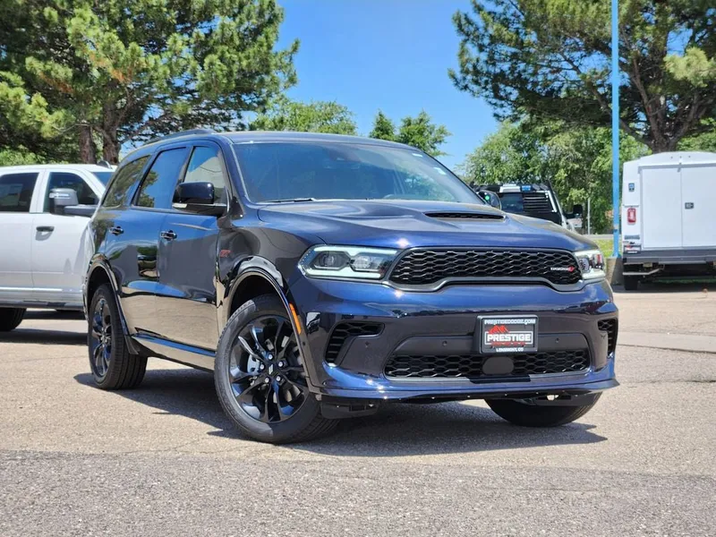 2026 Dodge Durango DURANGO GT PLUS AWD in Night Moves Exterior Paint — front three-quarter view