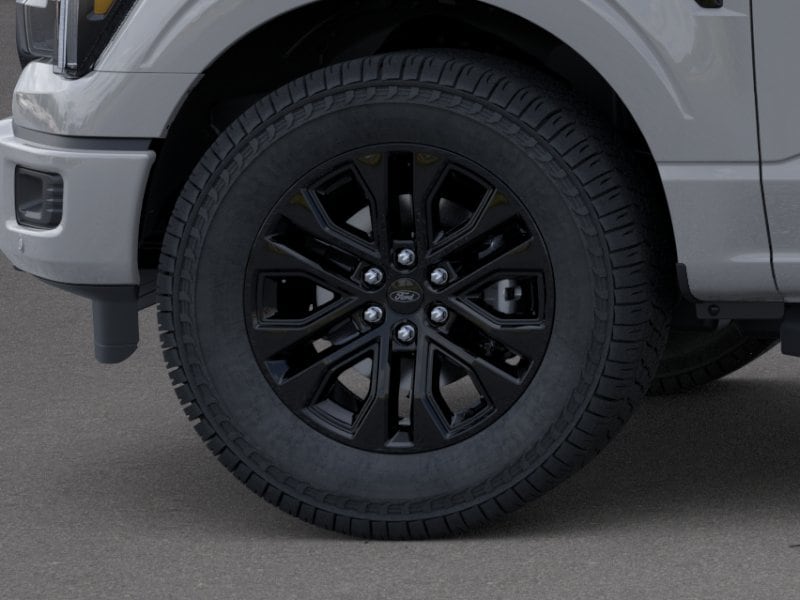 2026 Ford F-150 Lariat in Avalanche — front three-quarter view