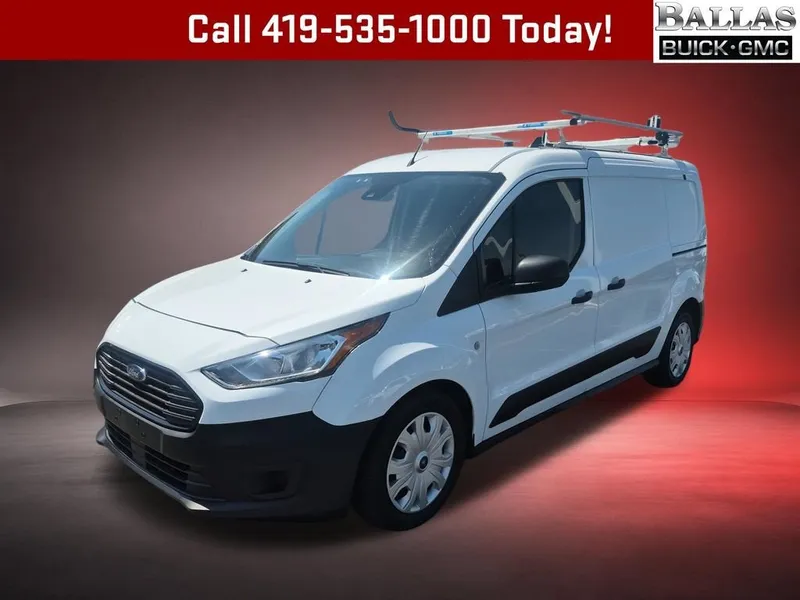 2023 Ford Transit Connect Van XL in White — front three-quarter view