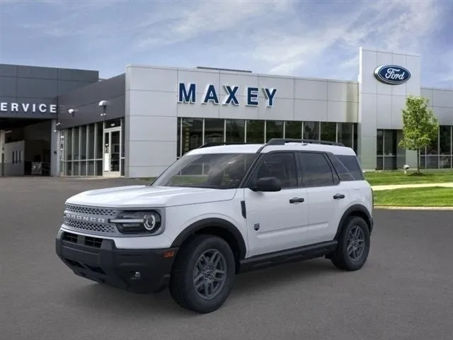 2026 Ford Bronco Sport Big Bend® in Oxford White — front three-quarter view