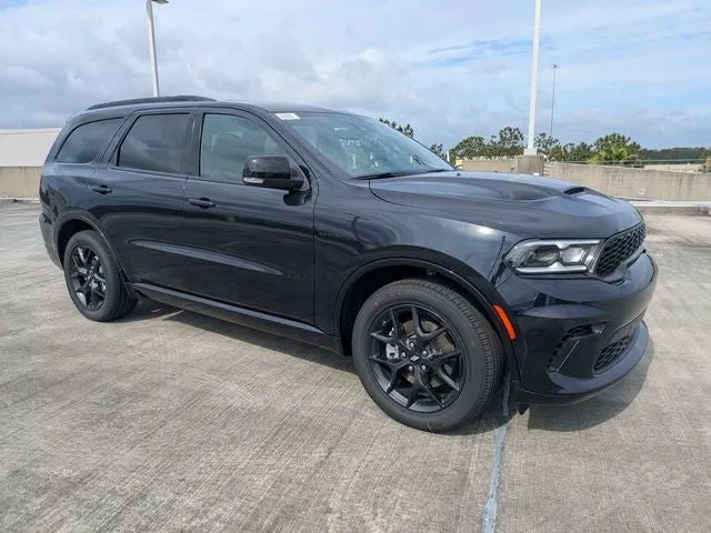2026 Dodge Durango GT Plus HEMI V8 in Night Moves Exterior Paint — front three-quarter view