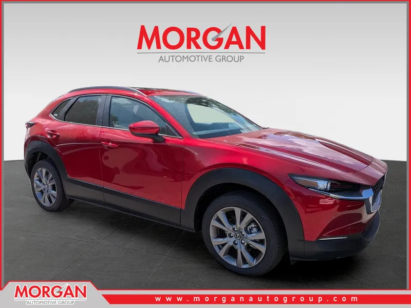 2026 Mazda CX-30 2.5 S Preferred in Soul Red Crystal Metallic — front three-quarter view