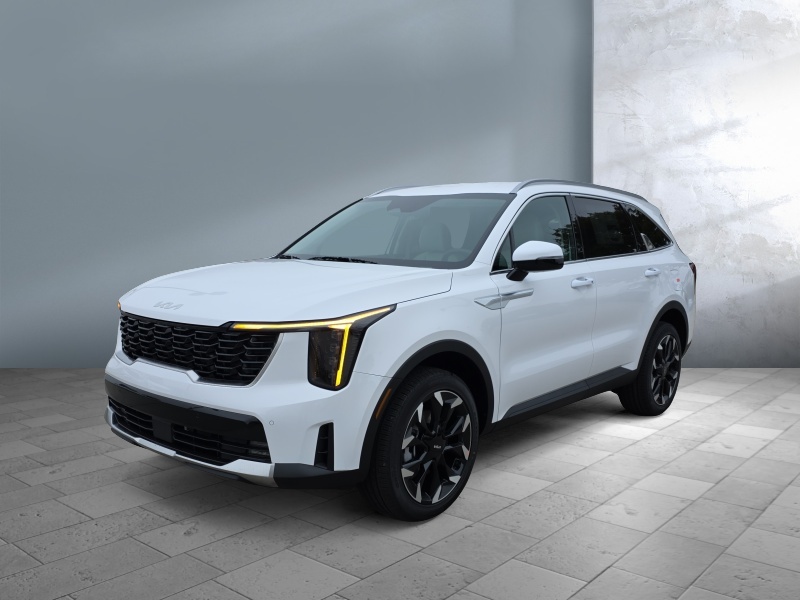 2026 Kia Sorento — front three-quarter view