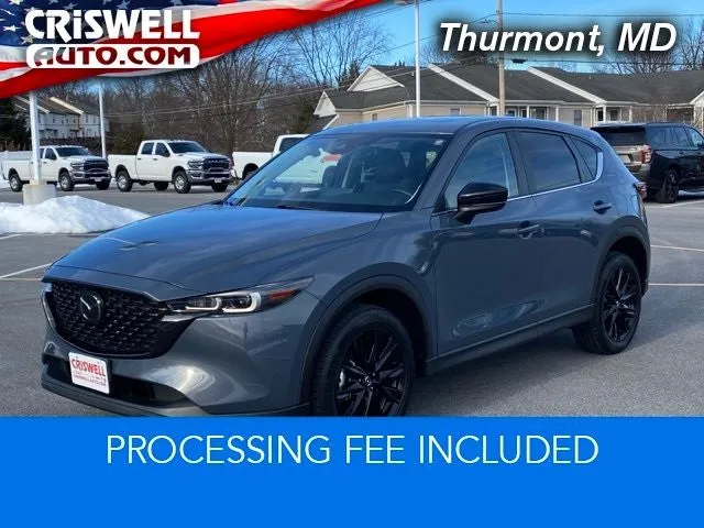 2023 Mazda Mazda CX-5 2.5 S Carbon Edition in Gray — front three-quarter view