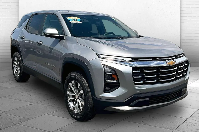 2026 Chevrolet Equinox LT in Sterling Gray Metallic — front three-quarter view