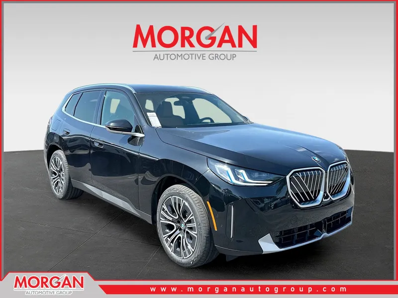 2026 BMW X3 30 xDrive in Black — front three-quarter view