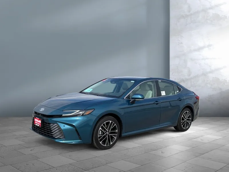 2026 Toyota Camry — front three-quarter view