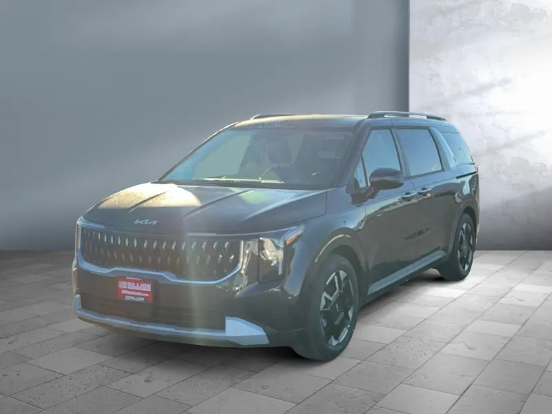 2026 Kia Carnival — front three-quarter view
