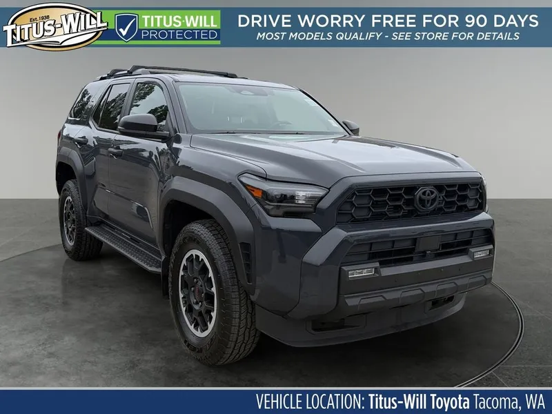 2025 Toyota 4Runner TRD Off-Road in Underground — front three-quarter view