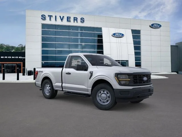 2026 Ford F-150 XL in Silver — front three-quarter view