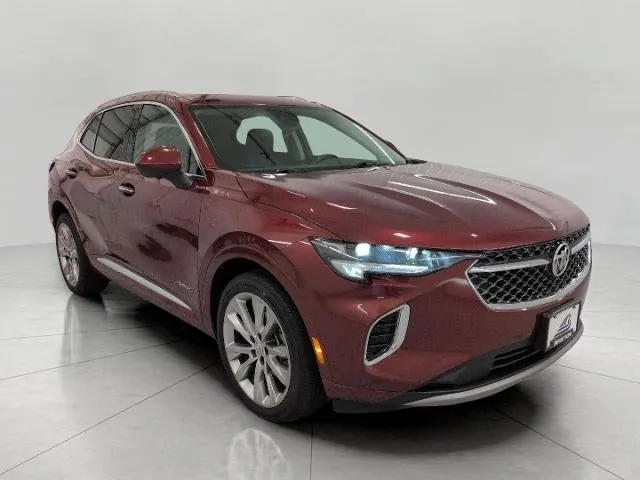 2023 Buick Envision AWD 4dr Avenir in Cinnabar Metallic — front three-quarter view
