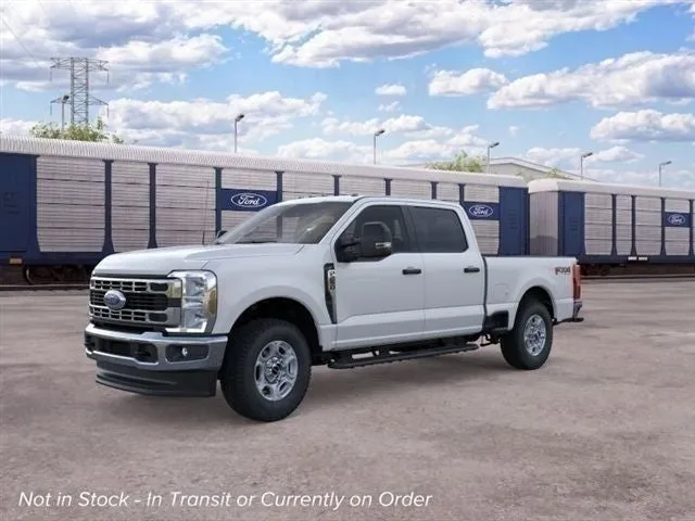 2026 Ford Super Duty F-250® XLT in Oxford White — front three-quarter view