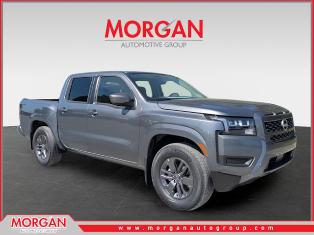 2026 Nissan Frontier SV in Gray — front three-quarter view