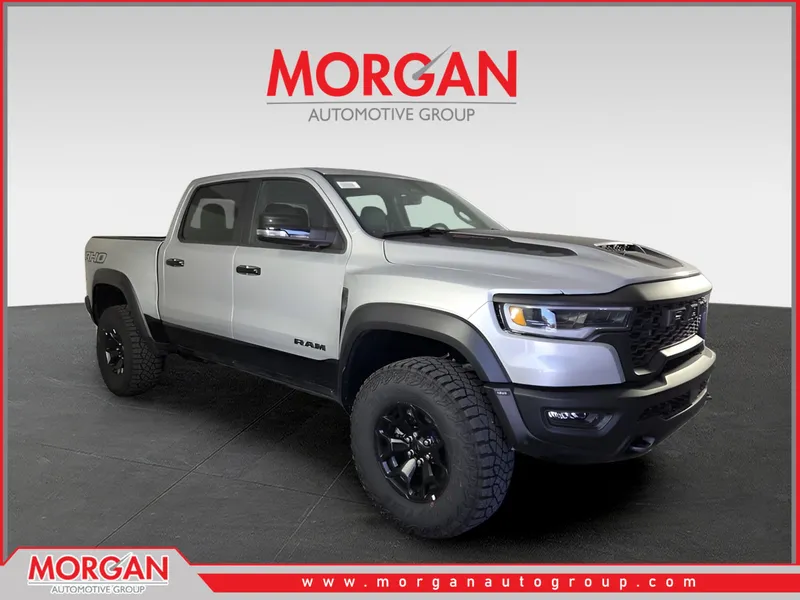 2026 Ram 1500 RHO in Silver — front three-quarter view