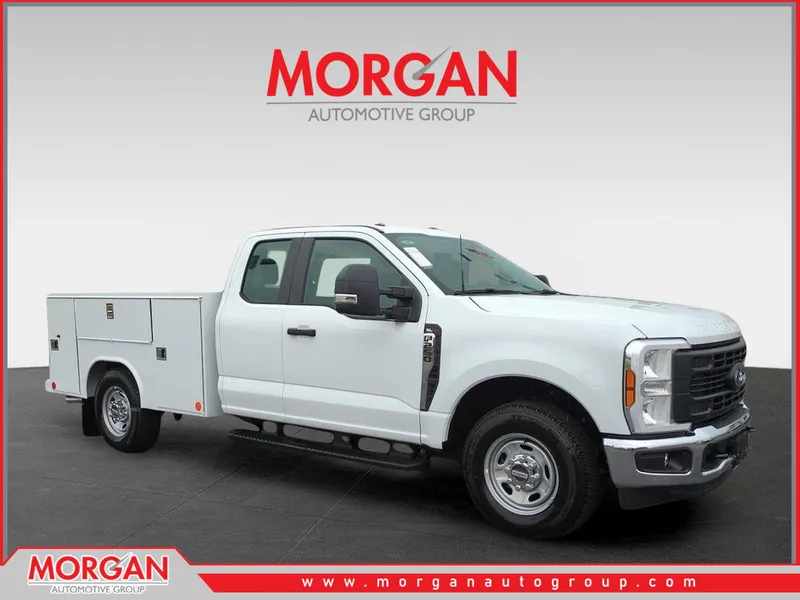 2026 Ford F-250SD XL in White — front three-quarter view