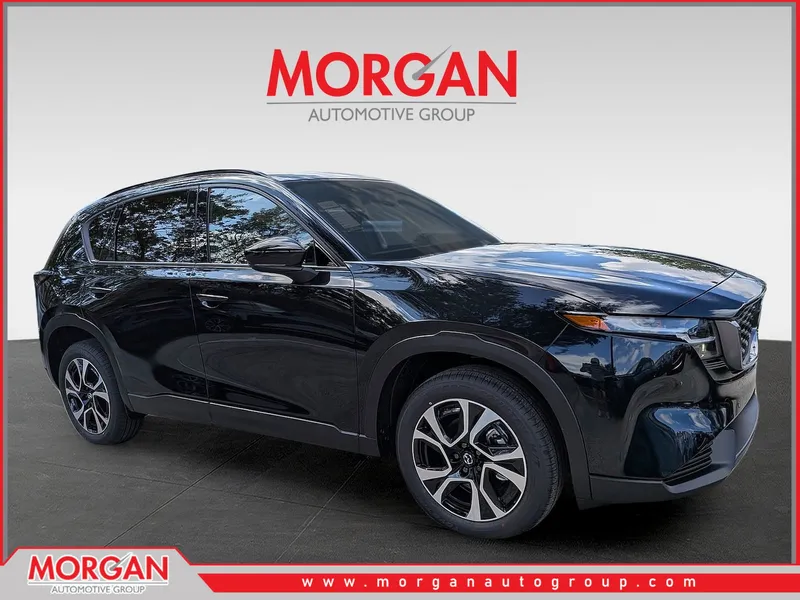 2026 Mazda CX-5 2.5 S Preferred in Black — front three-quarter view