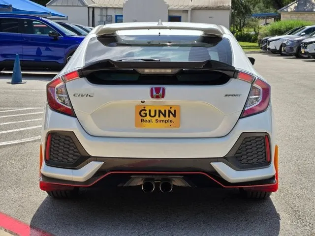 2018 Honda Civic — interior view