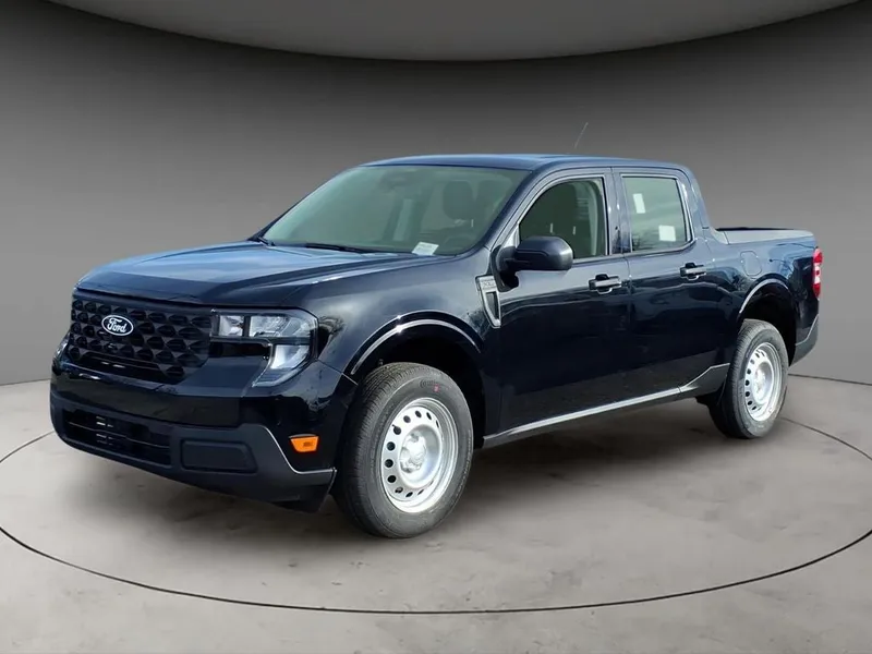 2026 Ford Maverick XL in Shadow Black — front three-quarter view