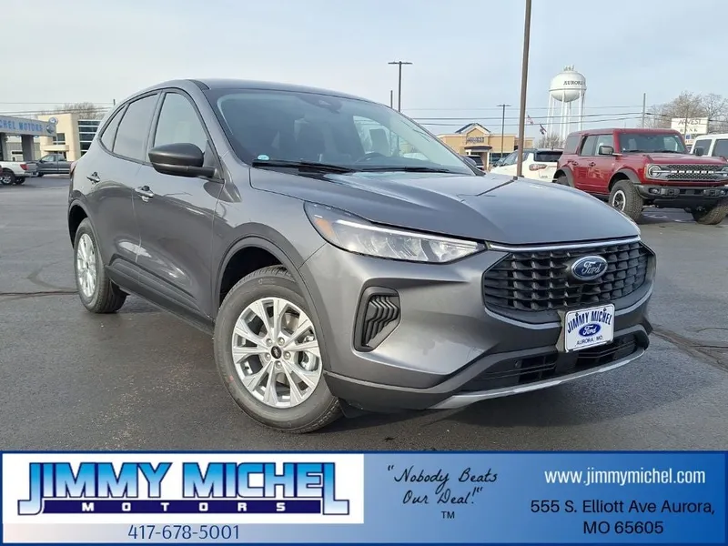 2026 Ford Escape Active in Carbonized Gray Metallic — front three-quarter view