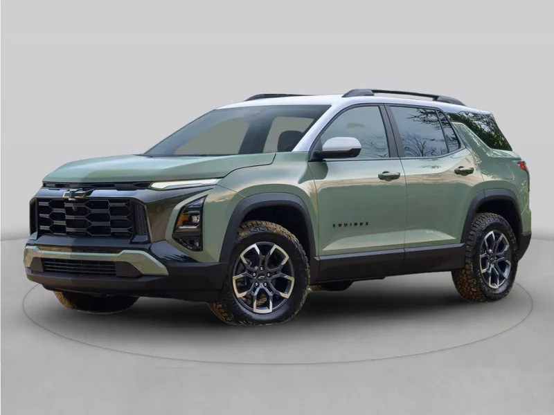 2027 Chevrolet Equinox AWD LT in Sterling Gray Metallic — front three-quarter view