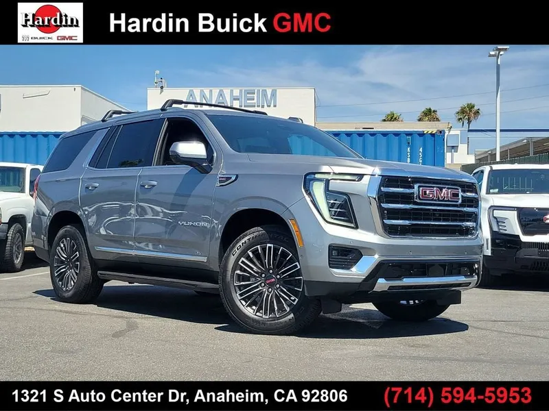 2026 GMC Yukon Elevation in Sterling Metallic — front three-quarter view