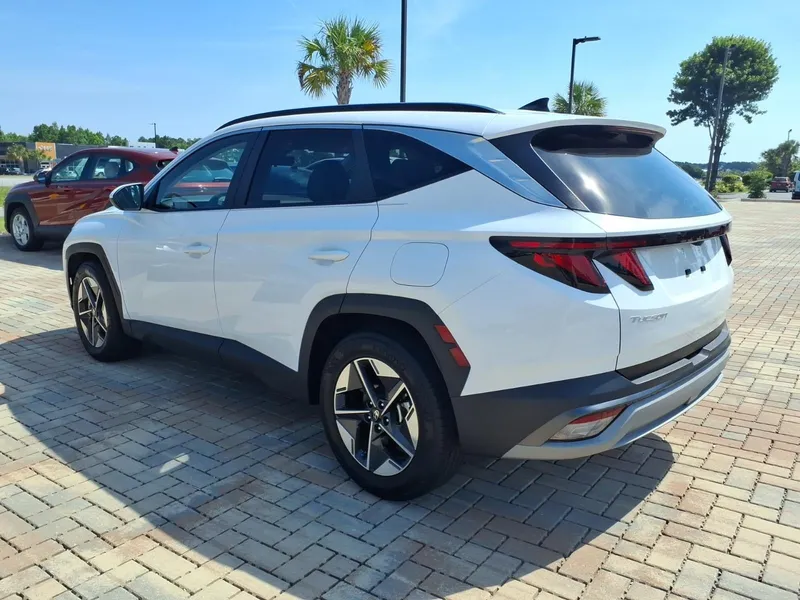 2025 Hyundai TUCSON — rear three-quarter view