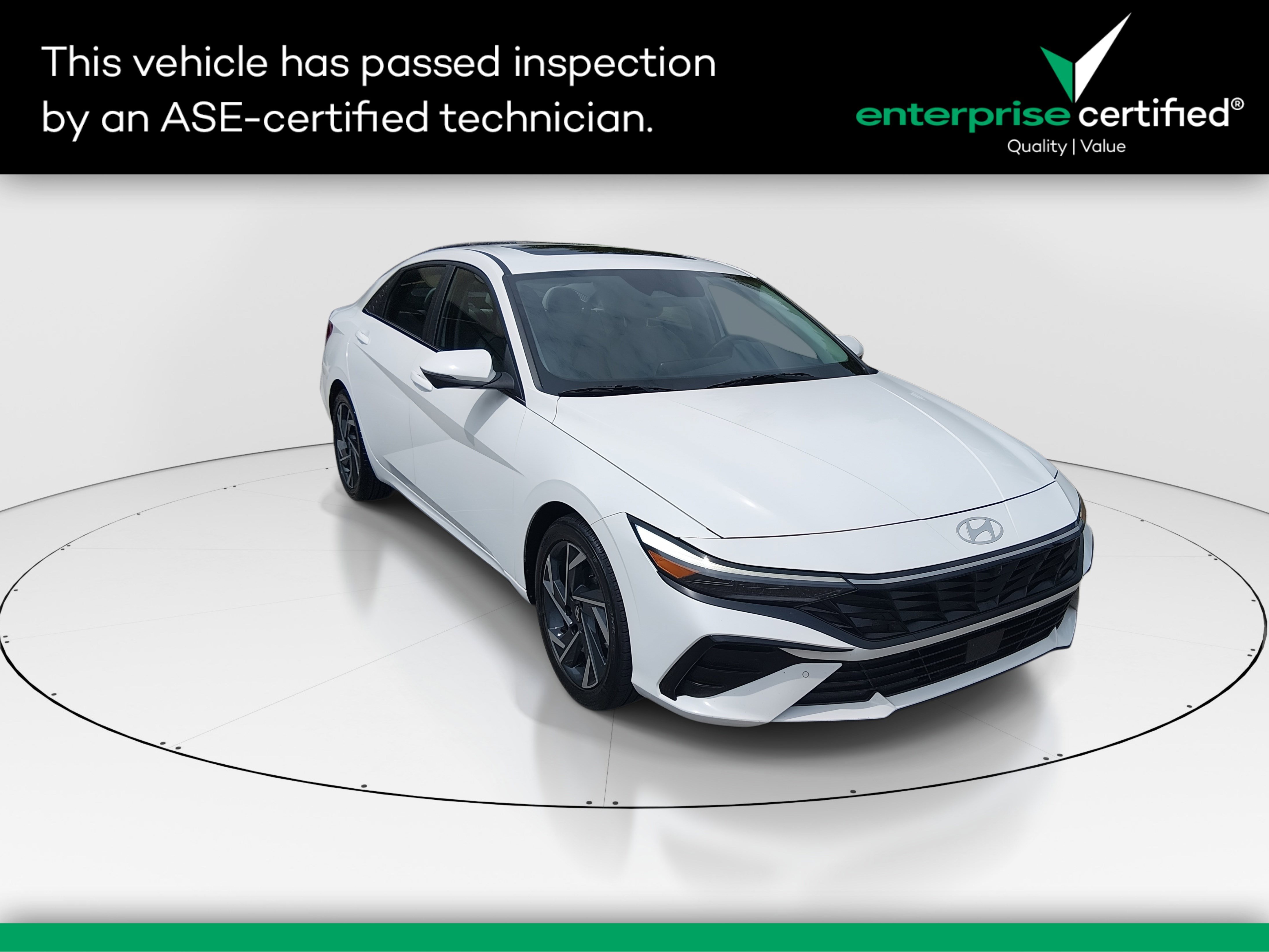 2024 Hyundai Elantra Limited IVT — front three-quarter view
