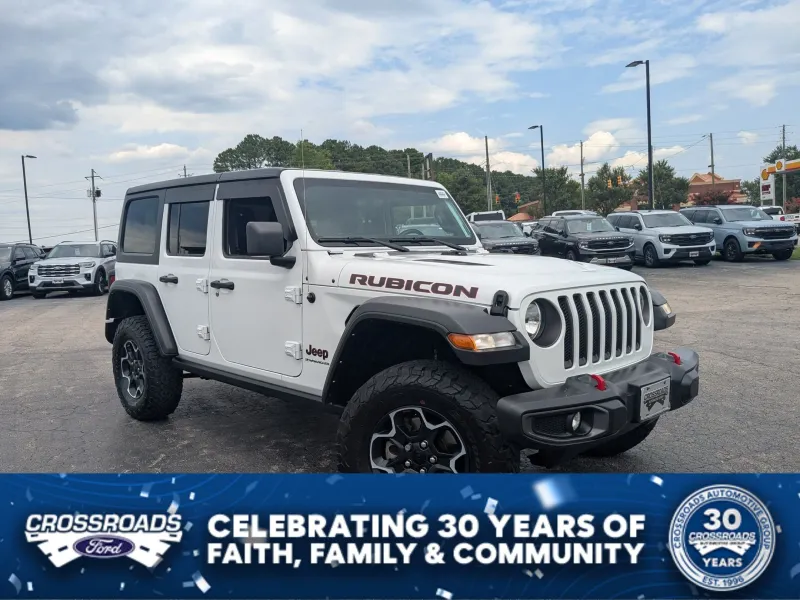 2023 Jeep Wrangler Rubicon — front three-quarter view