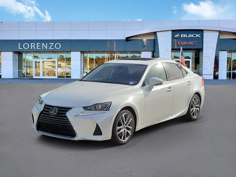 2020 Lexus IS IS 300 in White — front three-quarter view