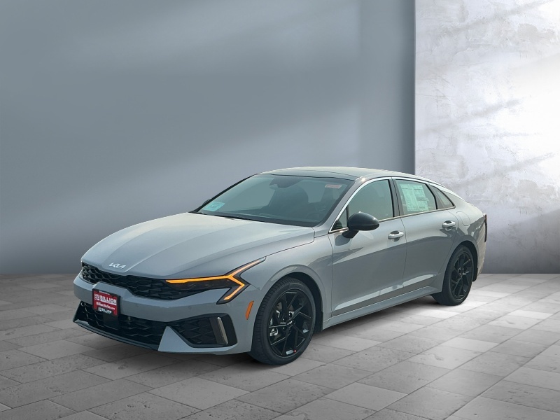 2026 Kia K5 — front three-quarter view