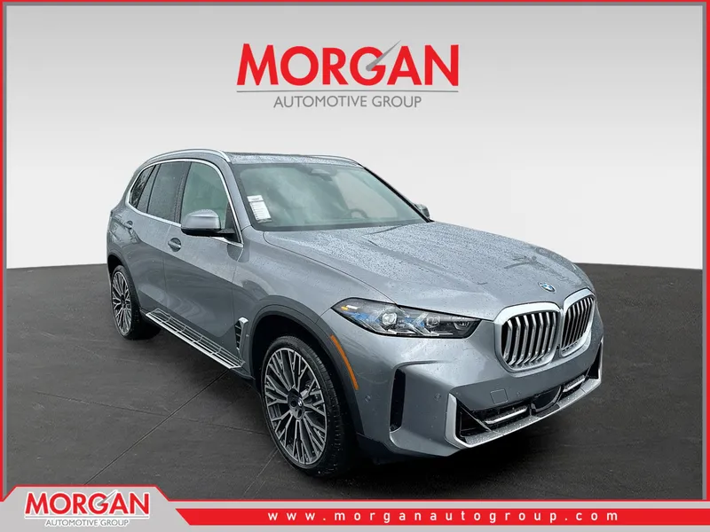 2026 BMW X5 sDrive40i in Gray — front three-quarter view