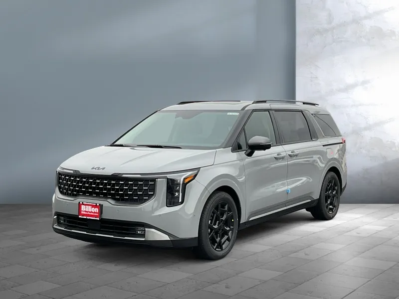 2026 Kia Carnival — front three-quarter view
