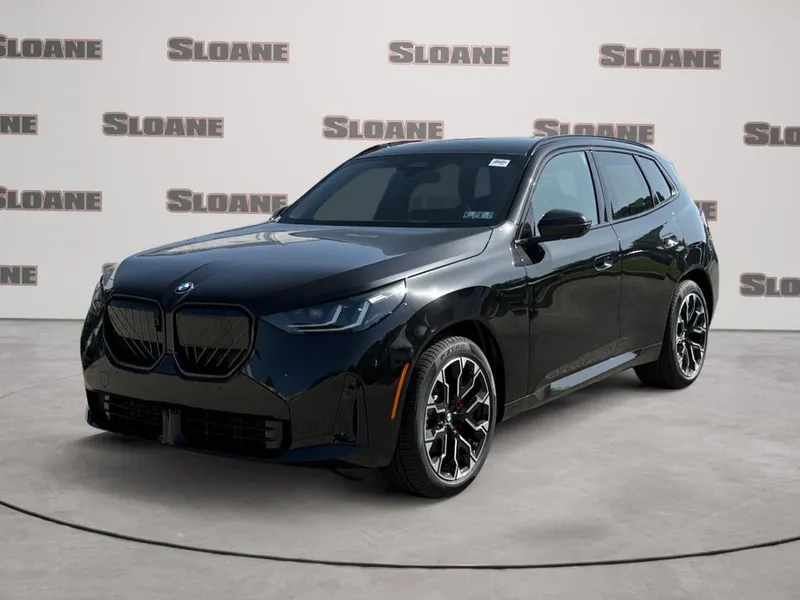 2026 BMW X3 30 xDrive in Black Sapphire Metallic — front three-quarter view
