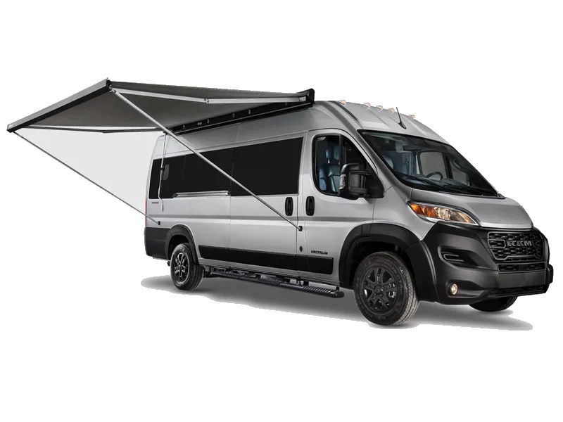 2027 Airstream Rangeline — front three-quarter view
