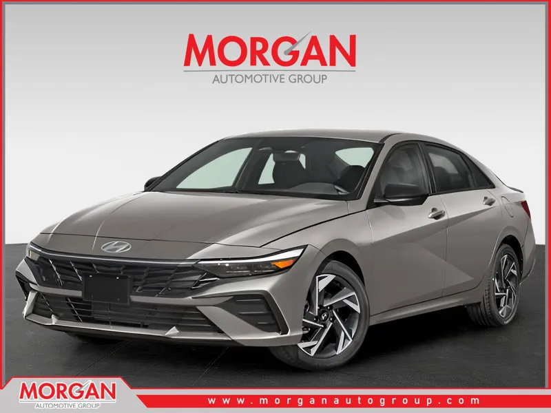 2026 Hyundai ELANTRA SEL Sport in Fluid Metal — front three-quarter view