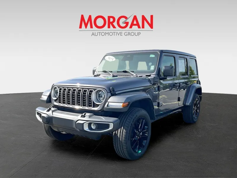 2025 Jeep Wrangler — rear three-quarter view