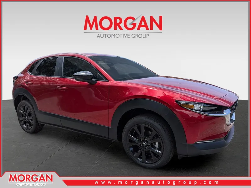 2026 Mazda CX-30 2.5 S Select Sport in Red — front three-quarter view