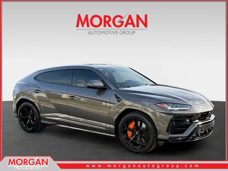 2021 Lamborghini Urus Base in Grigio Keres Metallic — front three-quarter view