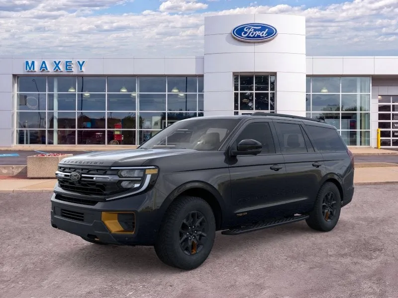 2026 Ford Expedition Tremor® in Agate Black Metallic — front three-quarter view