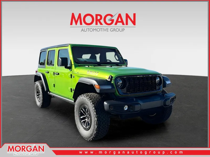 2026 Jeep Wrangler Willys — front three-quarter view