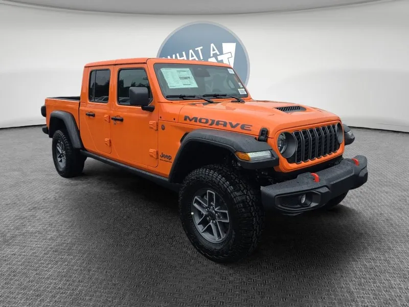 2026 Jeep Gladiator Mojave in Joose — front three-quarter view