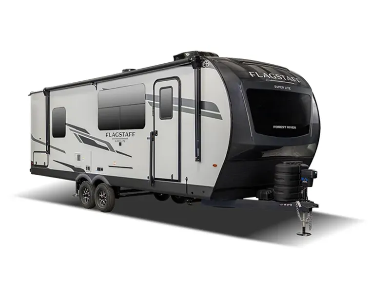 2027 Forest River RV Flagstaff Super Lite — front three-quarter view