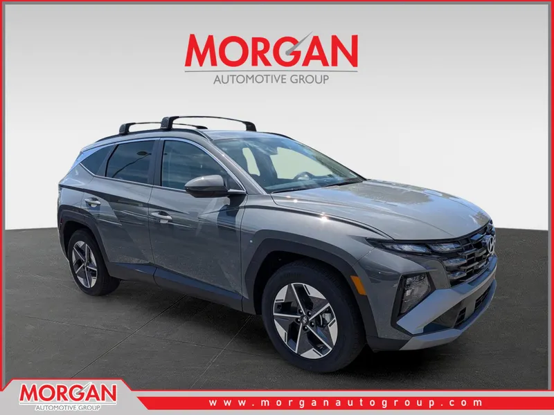 2026 Hyundai TUCSON SEL in Ecotronic Gray — front three-quarter view