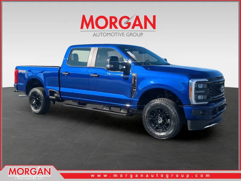 2026 Ford F-250SD XL in Blue — front three-quarter view