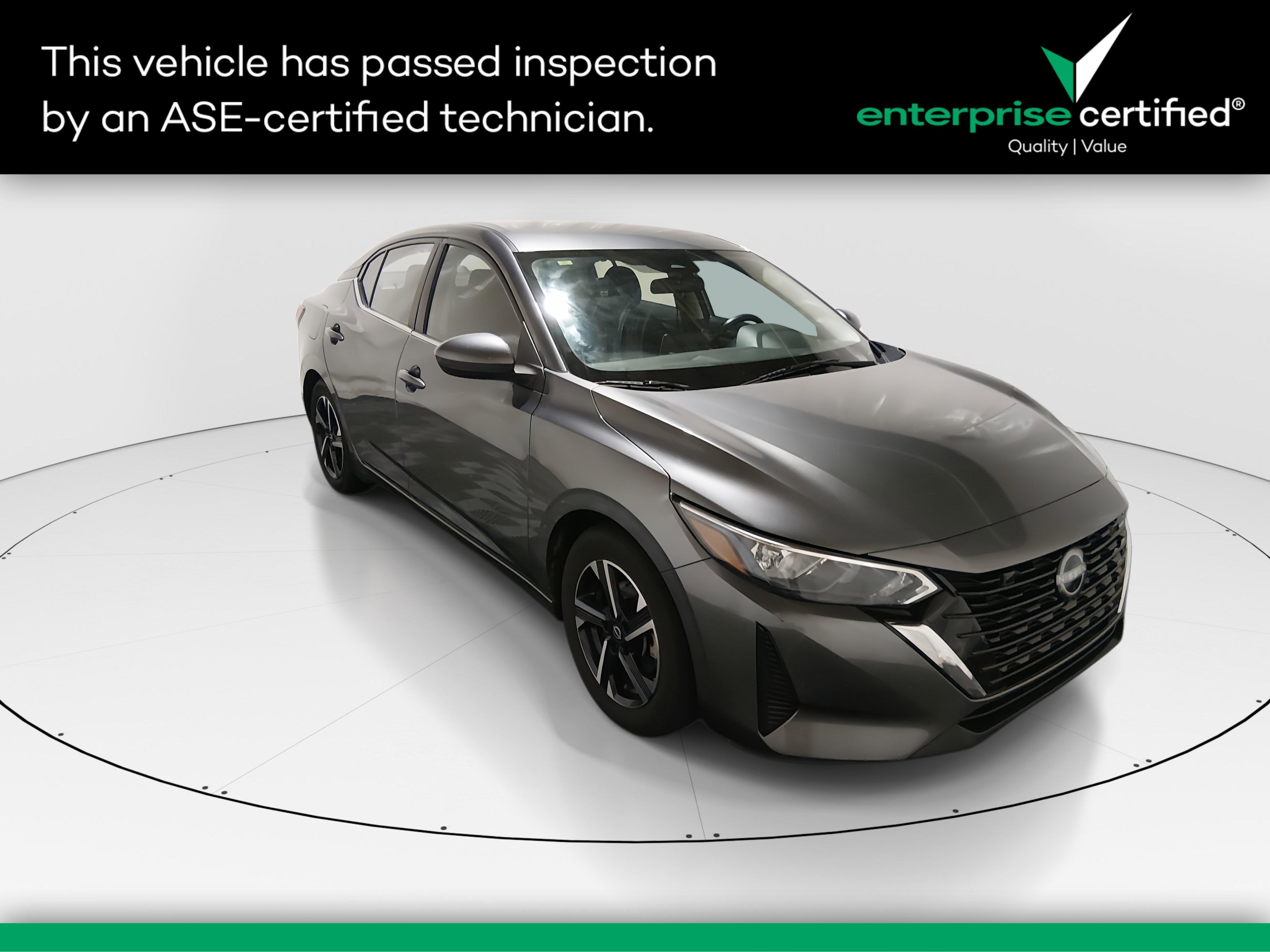 2024 Nissan Sentra SV CVT — front three-quarter view