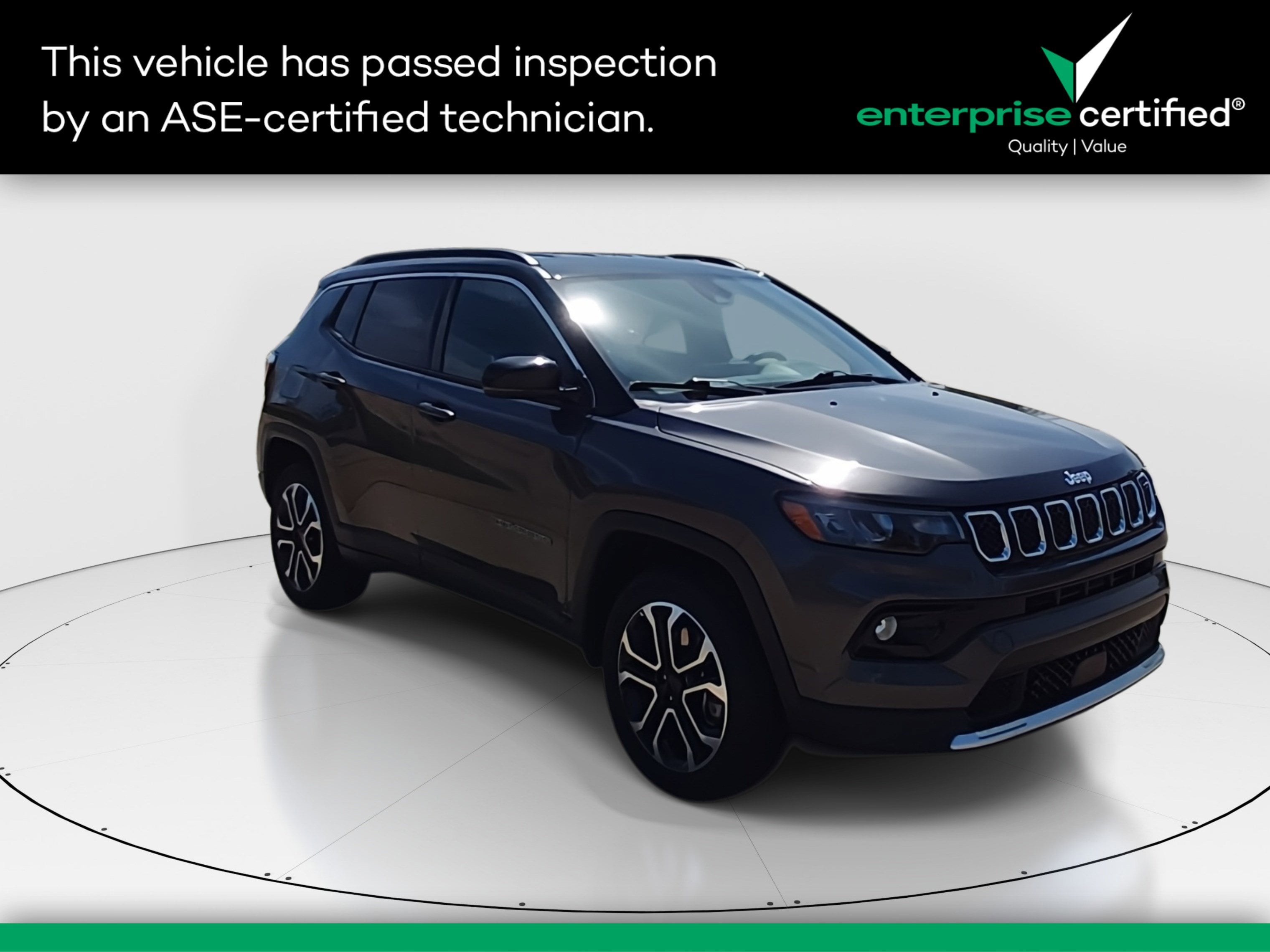 2024 Jeep Compass Limited 4x4 — front three-quarter view